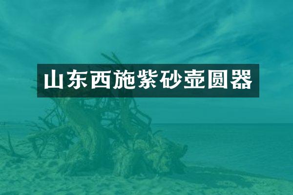 山东西施紫砂壶圆器