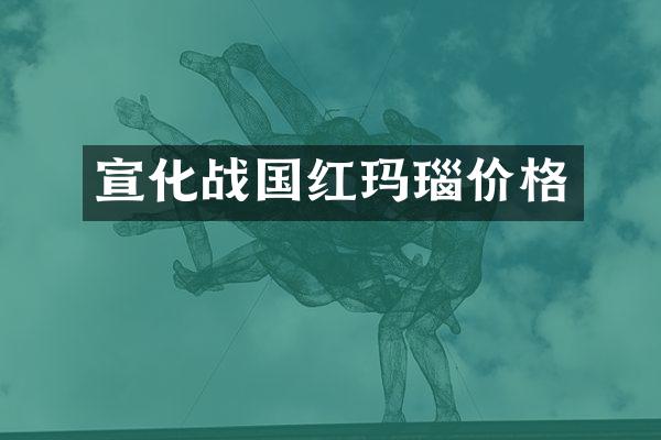 宣化战国红玛瑙价格
