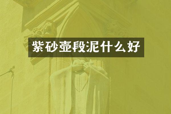 紫砂壶段泥什么好