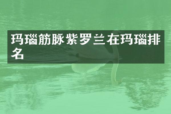 玛瑙筋脉紫罗兰在玛瑙排名
