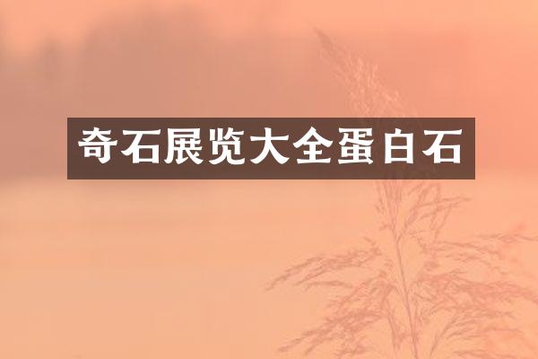 奇石展览大全蛋白石