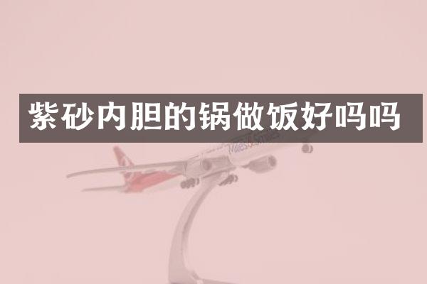 紫砂内胆的锅做饭好吗吗