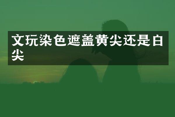 文玩染色遮盖黄尖还是白尖