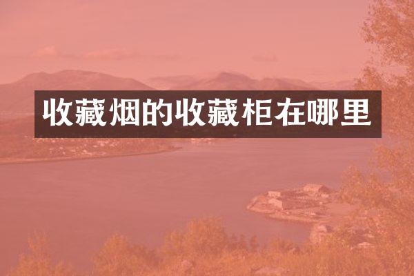 收藏烟的收藏柜在哪里