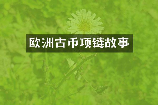 欧洲古币项链故事