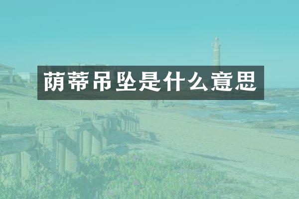 荫蒂吊坠是什么意思