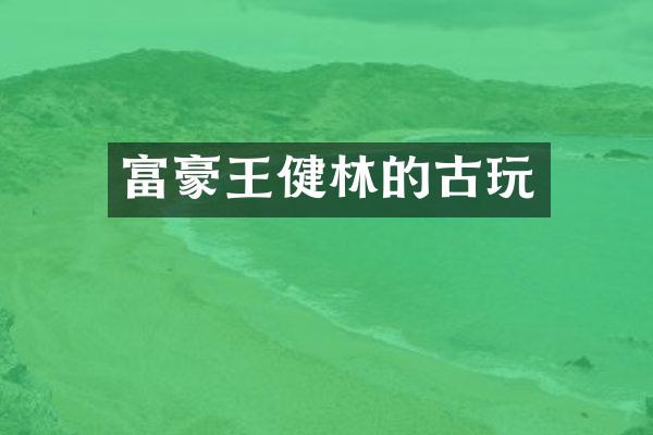 富豪王健林的古玩