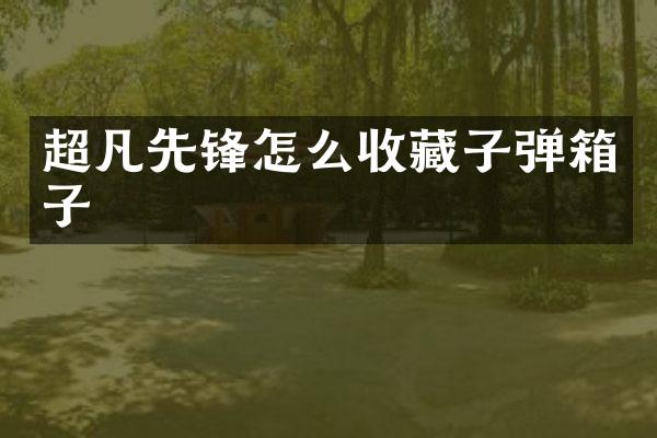 超凡先锋怎么收藏箱子