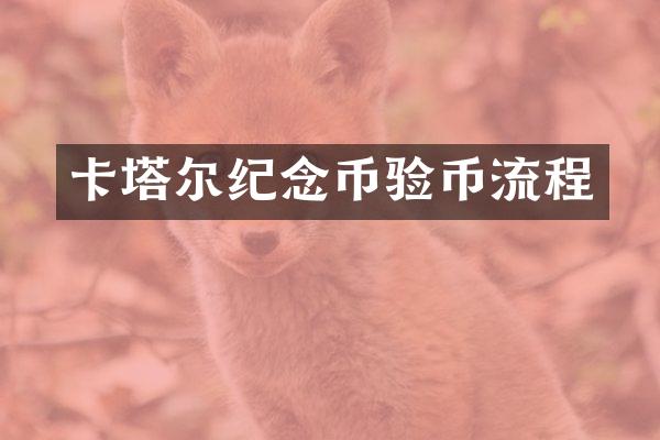 卡塔尔纪念币验币流程