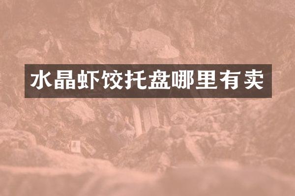 水晶虾饺托盘哪里有卖