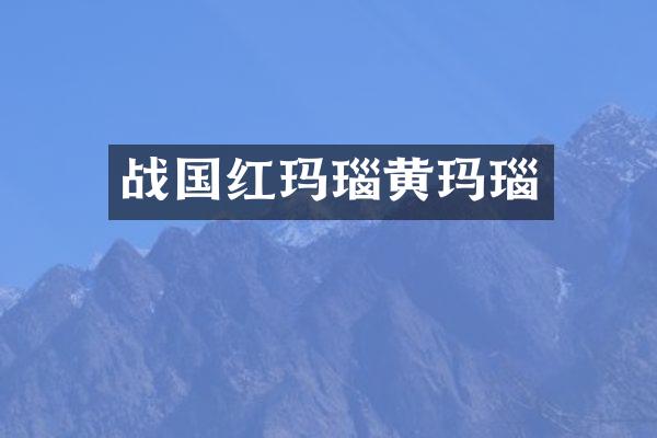 战国红玛瑙黄玛瑙