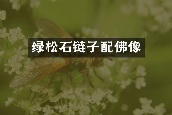 绿松石链子配佛像