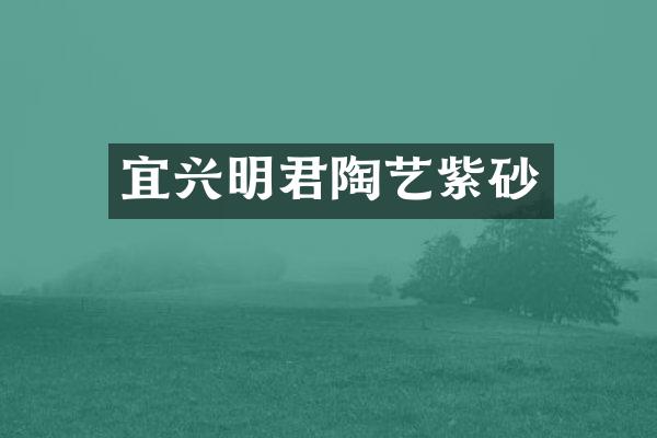 宜兴明君陶艺紫砂