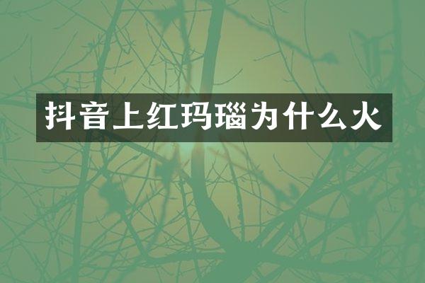 抖音上红玛瑙为什么火
