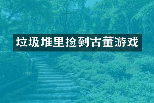 垃圾堆里捡到古董游戏
