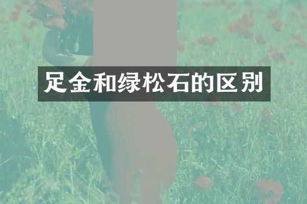 足金和绿松石的区别