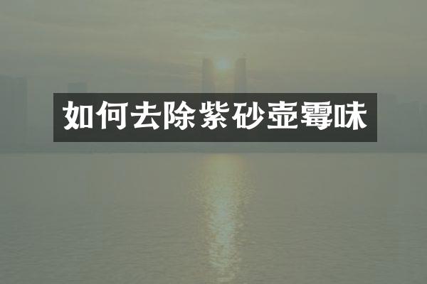 如何去除紫砂壶霉味