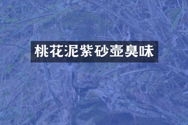 桃花泥紫砂壶臭味