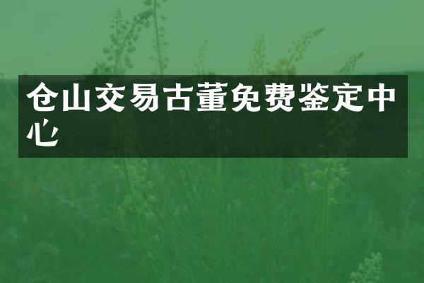 仓山交易古董免费鉴定中心