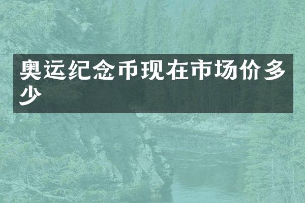 奥运纪念币现在市场价多少