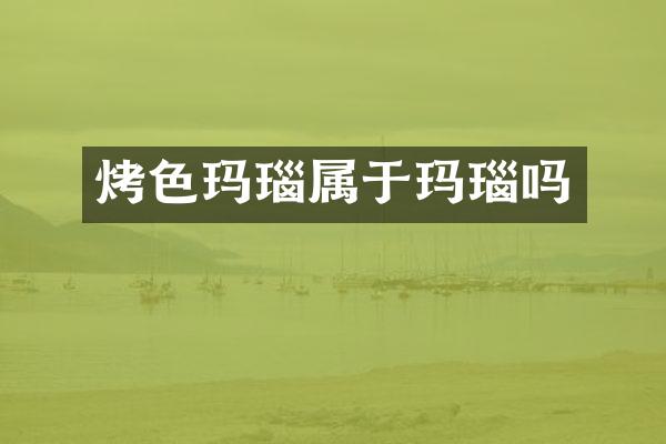 烤色玛瑙属于玛瑙吗