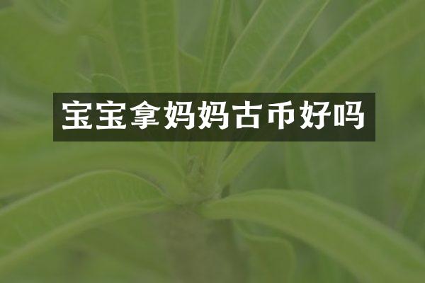宝宝拿妈妈古币好吗