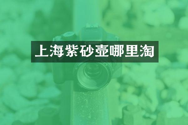 上海紫砂壶哪里淘