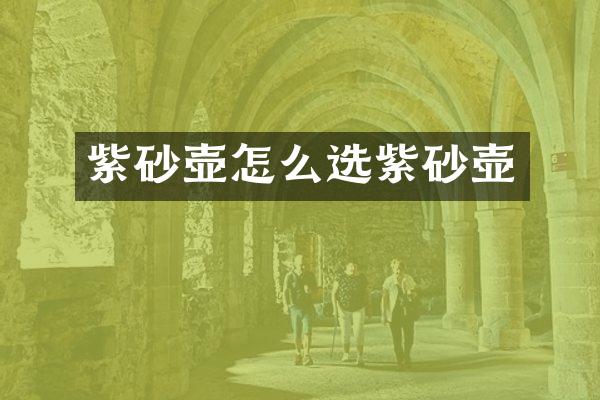 紫砂壶怎么选紫砂壶