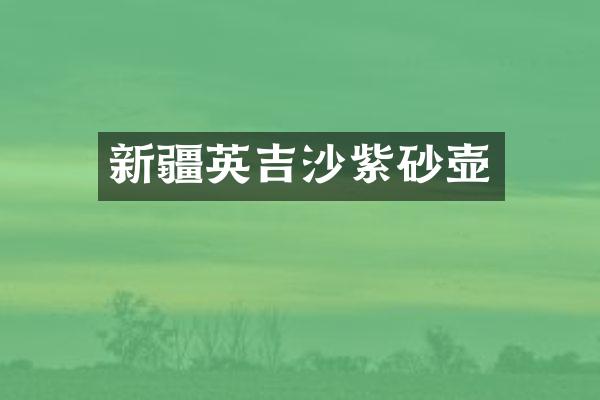 新疆英吉沙紫砂壶