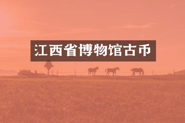 江西省博物馆古币