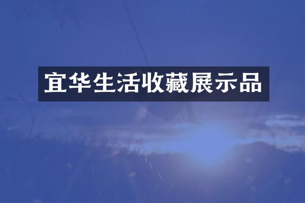 宜华生活收藏展示品