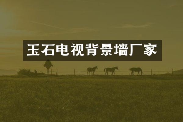 玉石电视背景墙厂家
