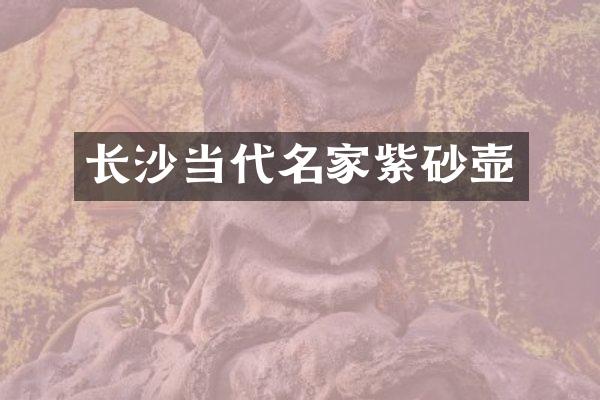长沙当代名家紫砂壶