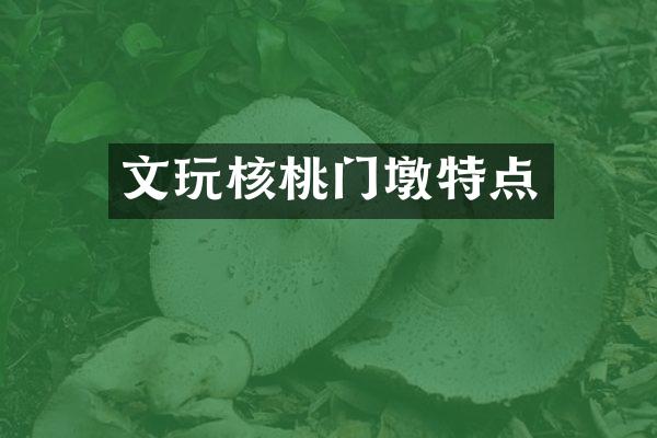 文玩核桃门墩特点