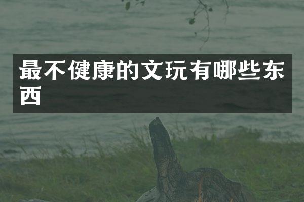 最不健康的文玩有哪些东西