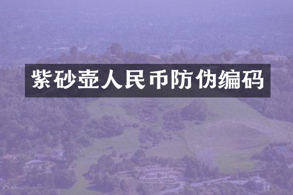 紫砂壶防伪编码