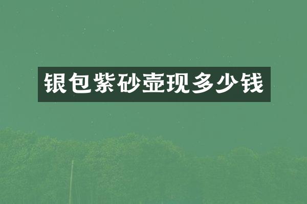银包紫砂壶现多少钱