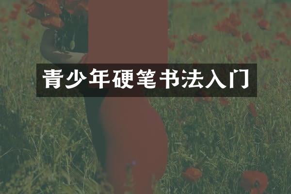 青少年硬笔书法入门