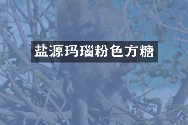 盐源玛瑙粉色方糖