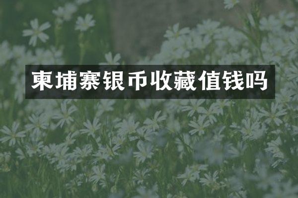 柬埔寨银币收藏值钱吗