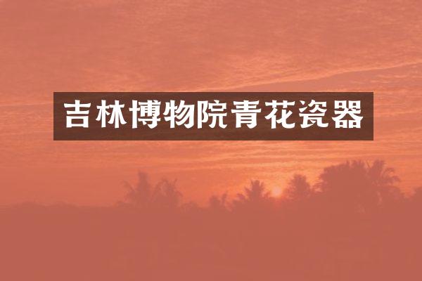 吉林博物院青花瓷器