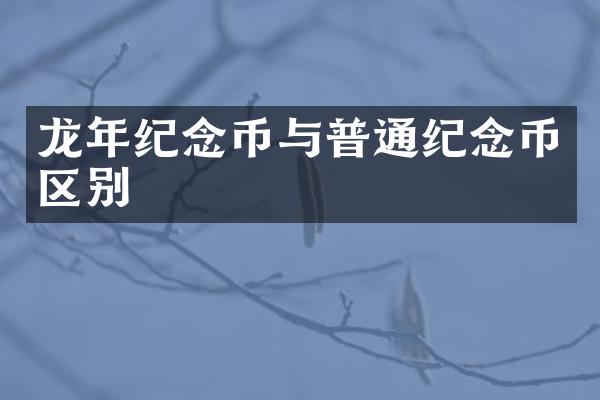 龙年纪念币与普通纪念币区别