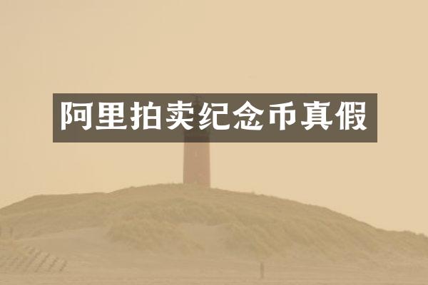 阿里拍卖纪念币真假