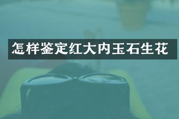 怎样鉴定红大内玉石生花