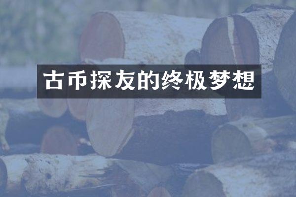古币探友的终极梦想