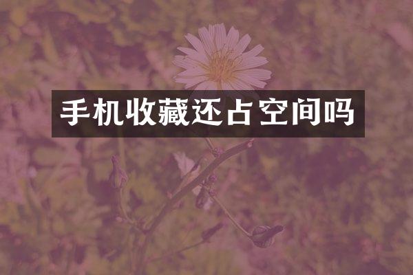 手机收藏还占空间吗