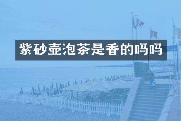 紫砂壶泡茶是香的吗吗