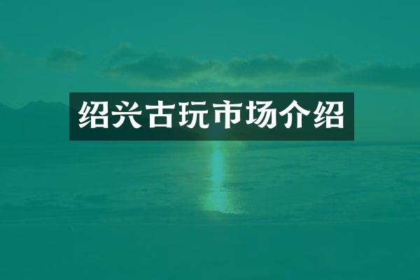 绍兴古玩市场介绍