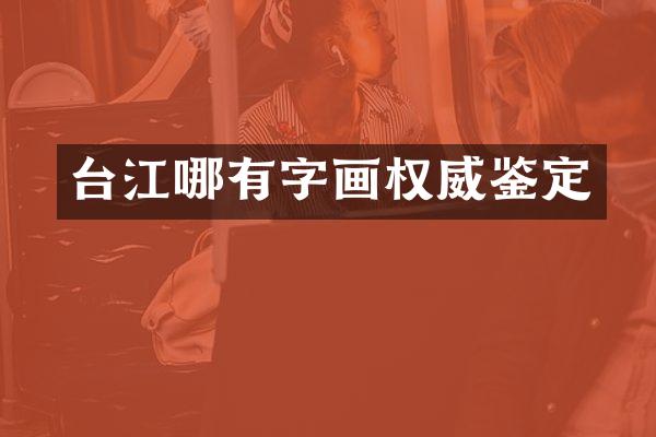 台江哪有字画权威鉴定