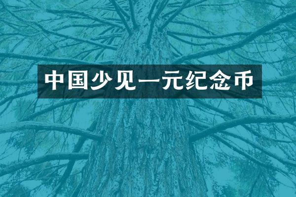 中国少见一元纪念币